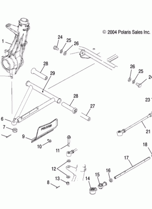 A-ARM MOUNTING and STRUT MOUNTING - A05MH68AP (4999609960C06)