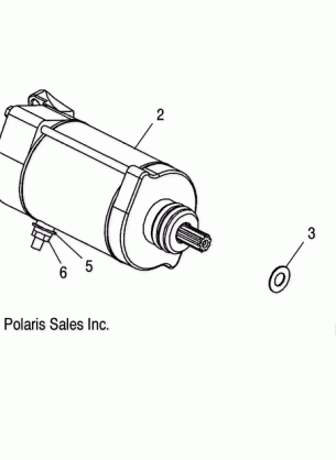 STARTING MOTOR - A05MH68AP (4999609960E05)