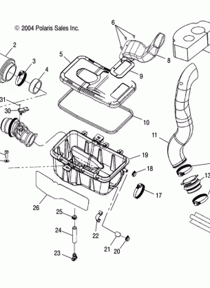 AIR BOX - A05MH76AC / AT / AU / AW (4977217721B03)