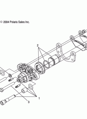 CALIPERS FRONT AND REAR - A05PB20AA / AB / AC / AD (4999659965C06)