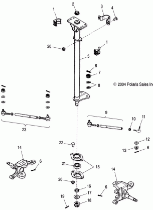 STEERING - A05PB20AA / AB / AC / AD (4999659965C02)