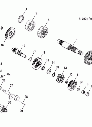 TRANSMISSION - A05PB20AA / AB / AC / AD (4999659965A13)