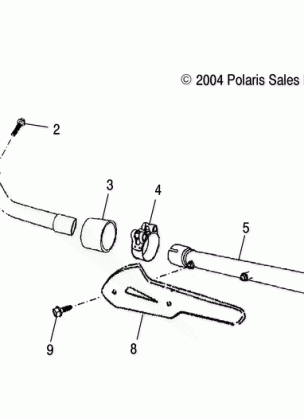 EXHAUST - A05PB20EA / EB / EC / ED (4999709970B04)