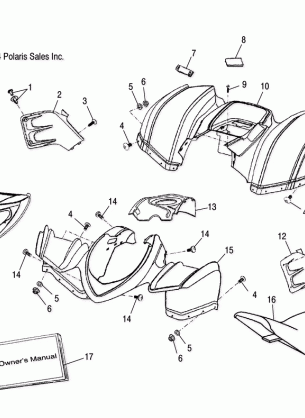 CAB / SEAT - A05PB20EA / EB / EC / ED (4999709970B09)