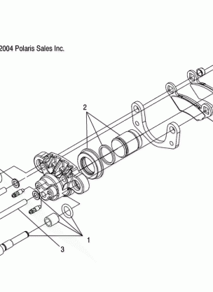 CALIPERS FRONT - A05PB20EA / EB / EC / ED (4999709970C02)