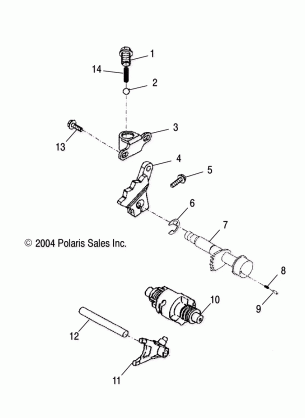 DRUM SHIFT - A05PB20EA / EB / EC / ED (4999709970B01)