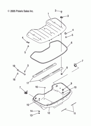 STORAGE BOX FRONT - A05CA32EA (4999201699920169A09)