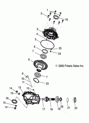 HOUSING REAR - A05CB32AA (4999201699920169C07)