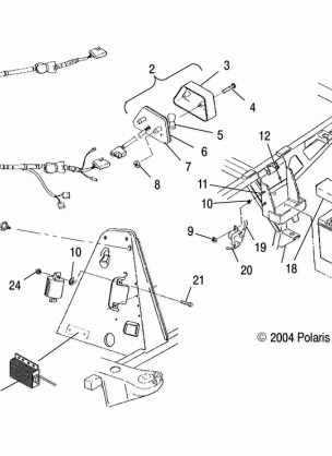 ELECTRICAL / TAILLIGHT - A05CD32AA / AB / AC (4994909490C04)