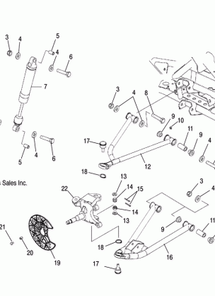 FRONT SUSPENSION - A05GJ50AA / AB / AC (4995119511B04)