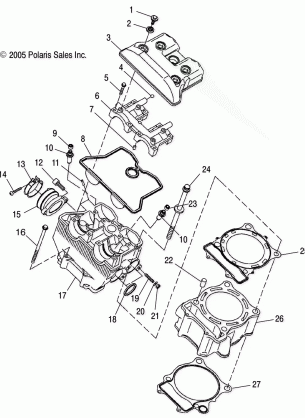 CYLINDER - A05GJ50AA / AB / AC (4999201849920184C04)