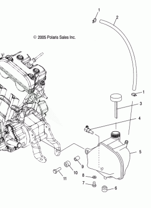 OIL TANK - A05GJ50AA / AB / AC (4999201849920184A13)