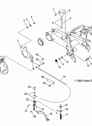 REAR BRAKE - A05GJ50AA / AB / AC (4995119511B09)