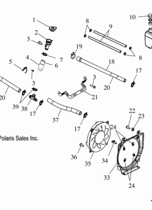 COOLING SYSTEM - A04CH59AF / AH / AJ / AT / AV (4975557555A10)