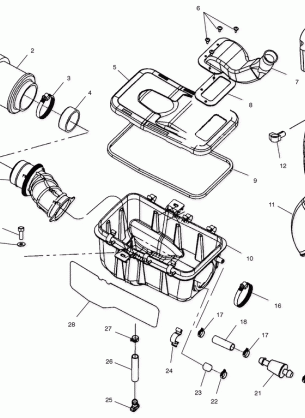 AIR BOX - A04CH59AF / AH / AJ / AT / AV (4986108610B01)