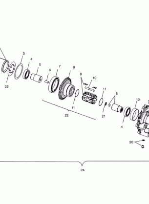 FRONT HOUSING - A04CH59AF / AH / AJ / AT / AV (4986108610C11)