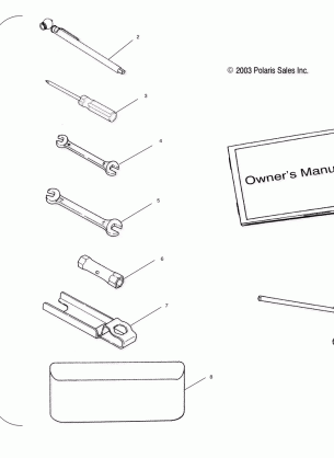 TOOL KIT - A04CH59AF / AH / AJ / AT / AV (4986128612E01)