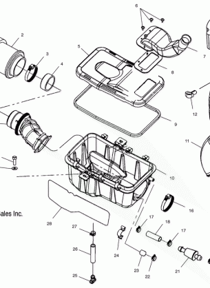 AIR BOX - A04CH68AC / AF / AH / AJ / AT / AV (4986128612B01)