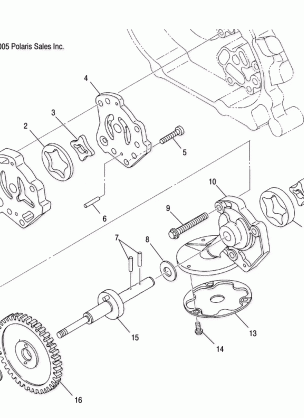 OIL PUMP - A04CL50AA (4999201649920164D12)