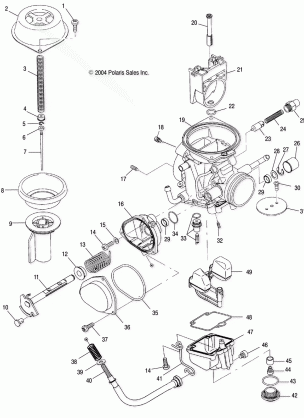 CARBURETOR - A04BG50AA / FA (4994789478D01)