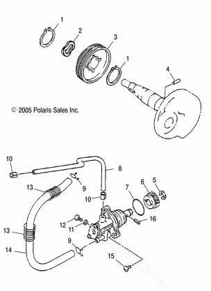 OIL PUMP ASSEMBLY - A04KA05CA (4999202359920235A06)