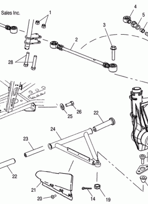 A-ARM / STRUT MOUNTING - A04CH42AA / AE / AG (4986068606B12)