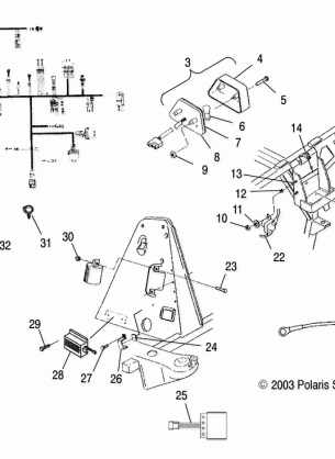 ELECTRICAL / TAILLIGHT - A04CH42AQ / AR / AS / AT / AV (4987258725C12)