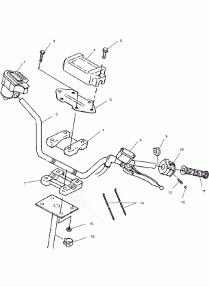 HANDLEBAR - A03BA25CA / CB (4982568256B04)