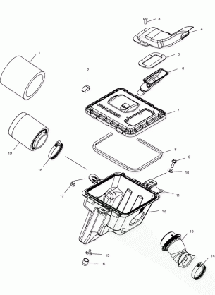 AIR BOX - A03BA25CA / CB (4975037503A11)