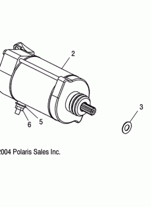 STARTING MOTOR - A03CH59AA / AF / AG (4994199419E04)