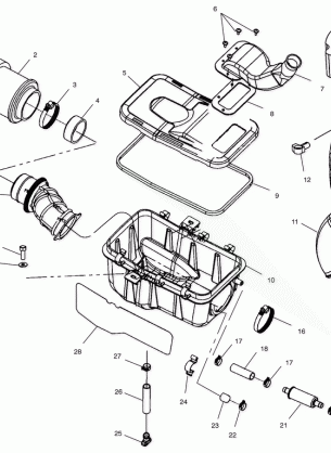 AIR BOX - A03CH68AA / AC / AF / AH / AL (4975557555B01)