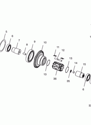 FRONT HOUSING - A03CH68AA / AC / AF / AH / AL (4975557555C11)