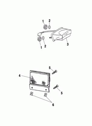 HEADLIGHT / BRAKELIGHT - A03EA05CA / CB (4970857085C01)