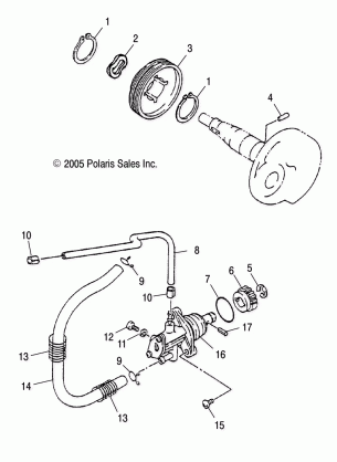 OIL PUMP ASSEMBLY - A03EA05CA / CB (4999202399920239A06)