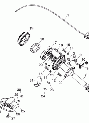 REAR BRAKE - A03EA05CA / CB (4978807880B10)