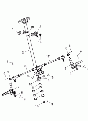 STEERING - A03EA05CA / CB (4970887088B14)