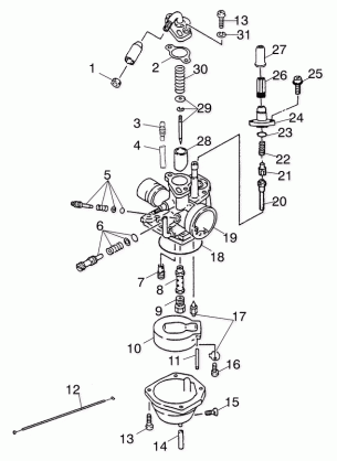 CARBURETOR - A03EA09CA (4983138313A08)