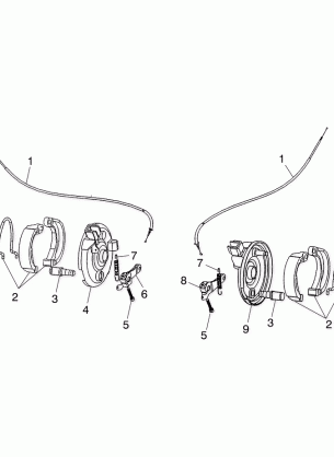 FRONT BRAKE - A03FA09CA / CC / CD (4978857885B09)