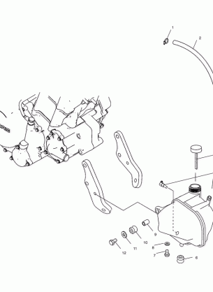 OIL TANK - A03GJ50AA / AB (4975767576A13)