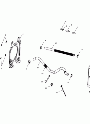 COOLING SYSTEM - A03BA38CA (4982568256A07)