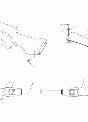 PROP SHAFT - A03BG50AA (4975117511A14)