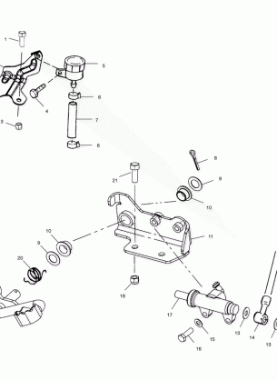 REAR BRAKE MASTER CYLINDER - A03BG50AA (4978627862B03)