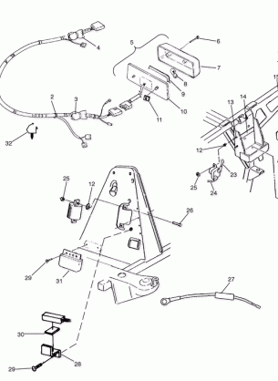 ELECTRICAL / TAILLIGHT - A03BG50AA (4975117511C06)