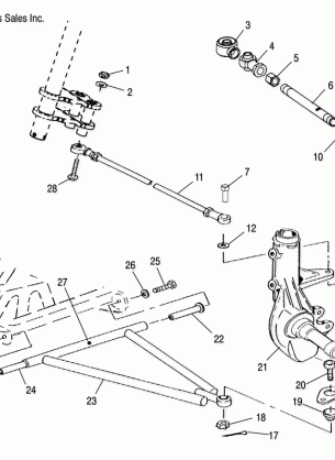 A-ARM / STRUT MOUNTING - A03CA32AA (4994839483B07)