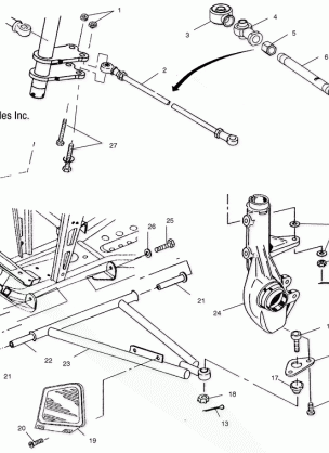 A-ARM / STRUT MOUNTING - A03CD32AA / AB / AC / FB (4975217521C01)