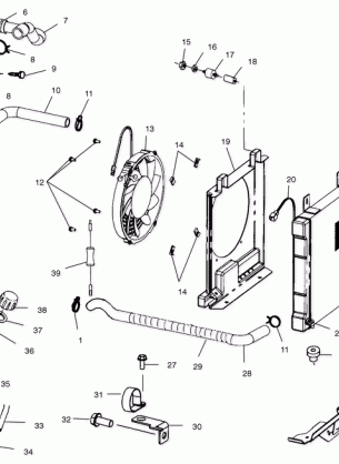 COOLING SYSTEM - A03CD50FB (4975277527A09)