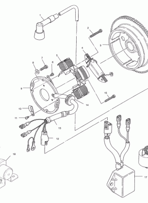 MAGNETO - A02BA25CA / CB / CD (4969896989C09)