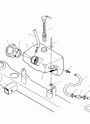 OIL TANK - A02BA25CA / CB / CD (4969896989A12)