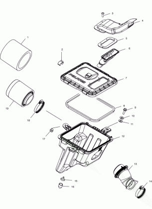 AIR BOX - A02BA25CA / CB / CD (4969896989A11)