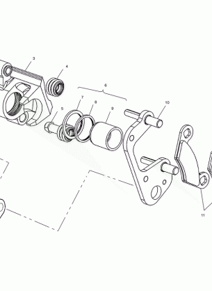 FRONT BRAKE - A02CB32AA / AB / FC (4970107010B05)